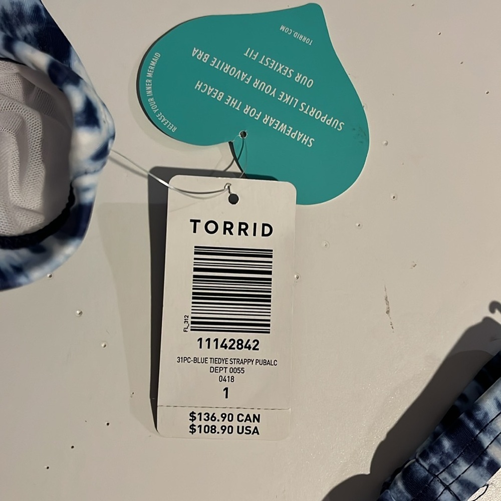 NWT Torrid Vixen swimsuit - size 1 - Picture 9 of 12